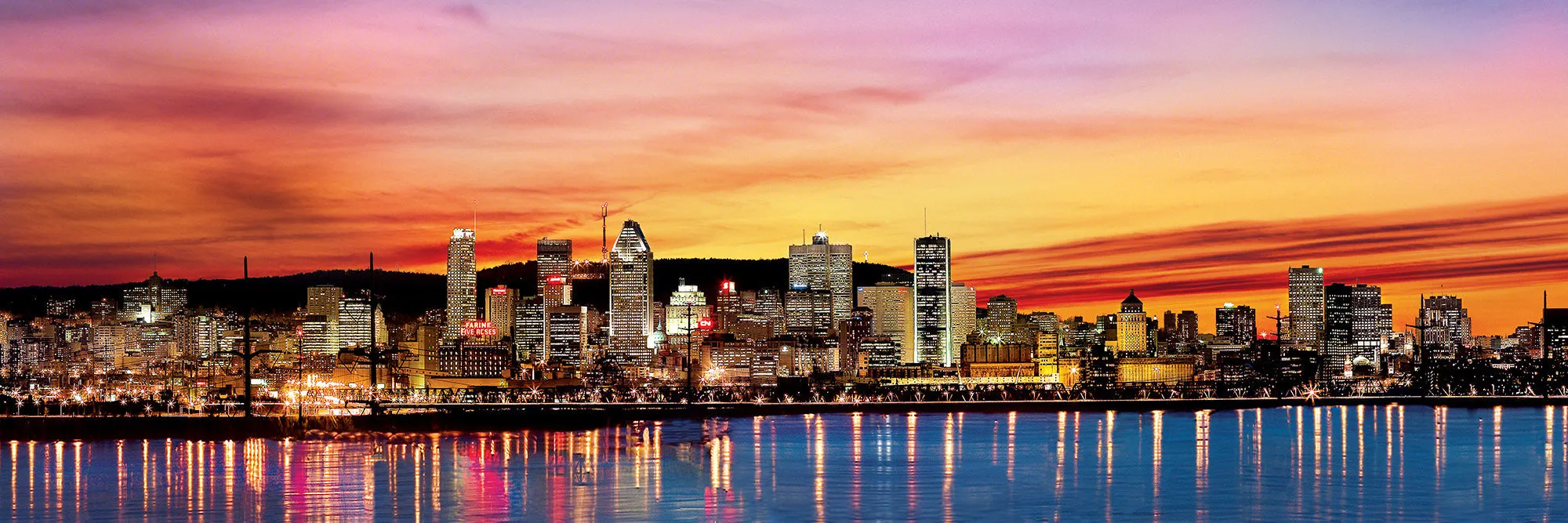 1000pc Blakeways Panoramic Montreal Skyline PUZZLE