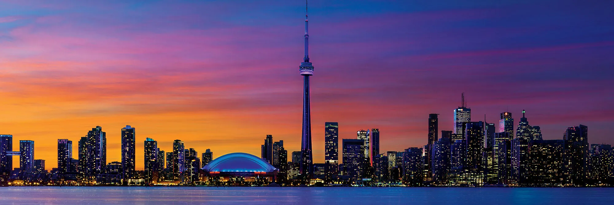 1000pc Blakeways Panoramic Toronto Skyline PUZZLE