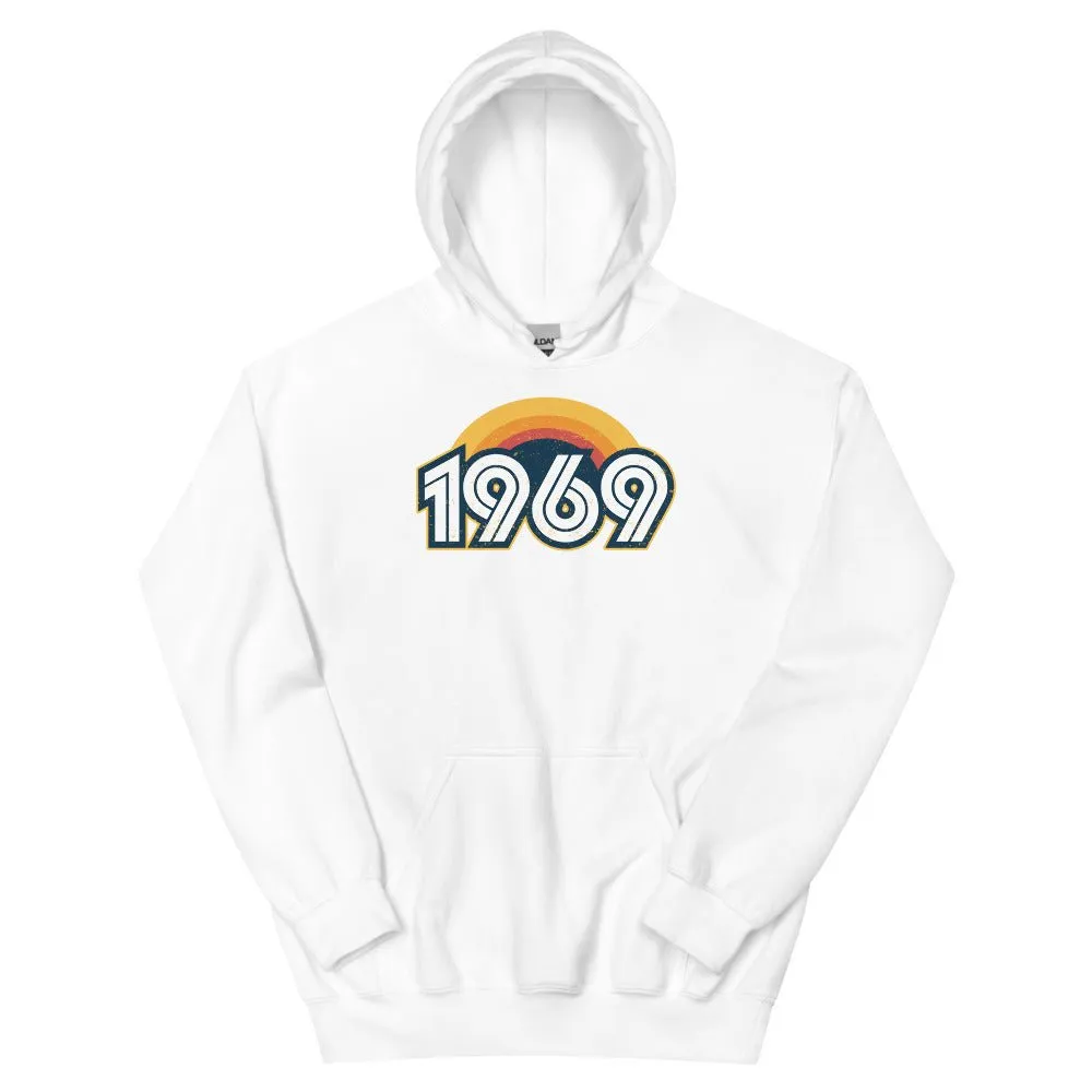 1969 Retro Sunset Unisex Hoodie