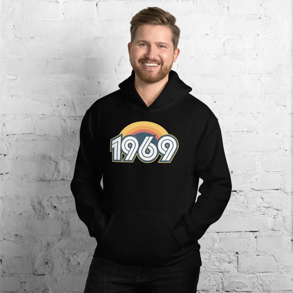 1969 Retro Sunset Unisex Hoodie