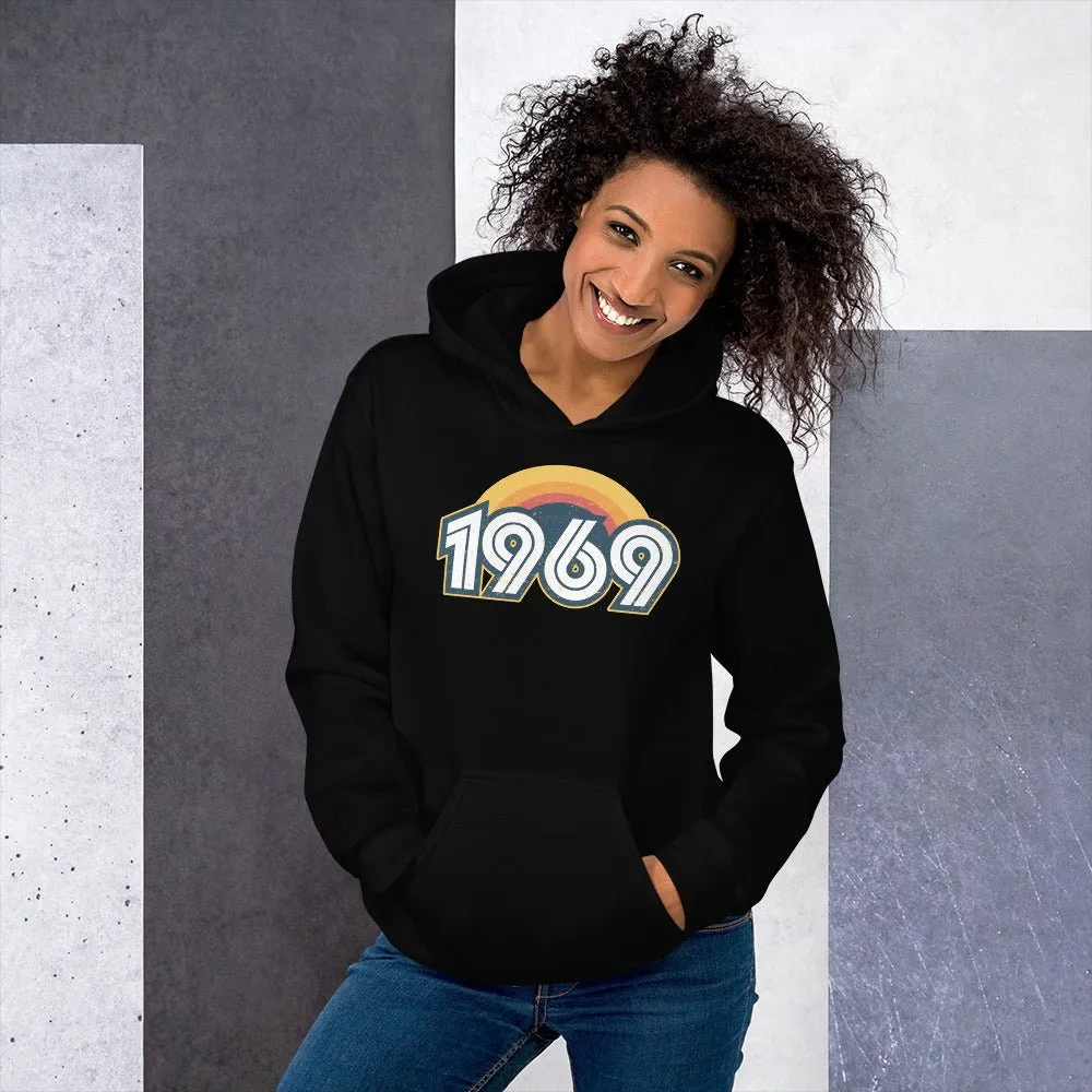 1969 Retro Sunset Unisex Hoodie