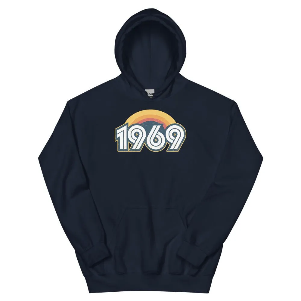1969 Retro Sunset Unisex Hoodie