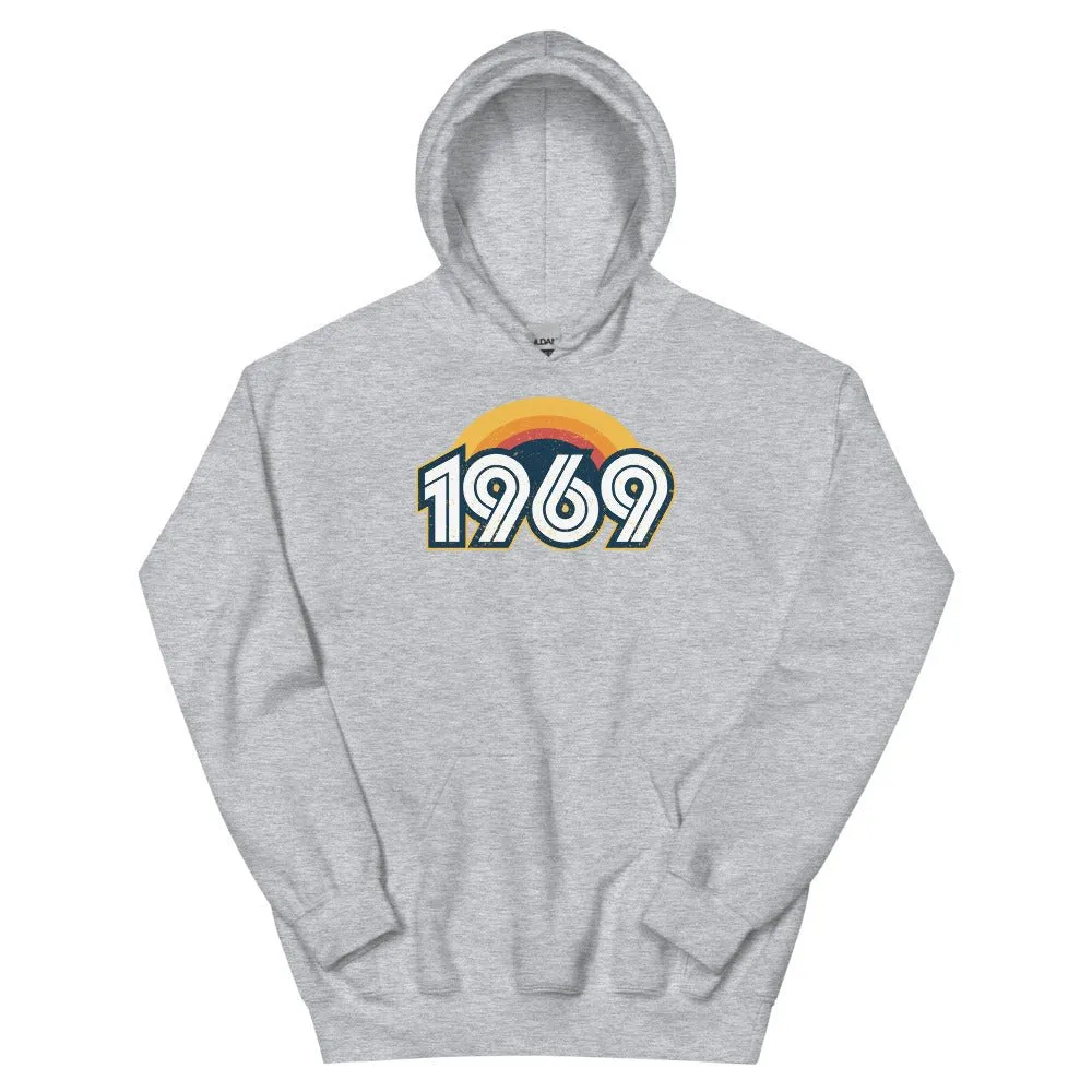 1969 Retro Sunset Unisex Hoodie