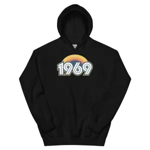 1969 Retro Sunset Unisex Hoodie