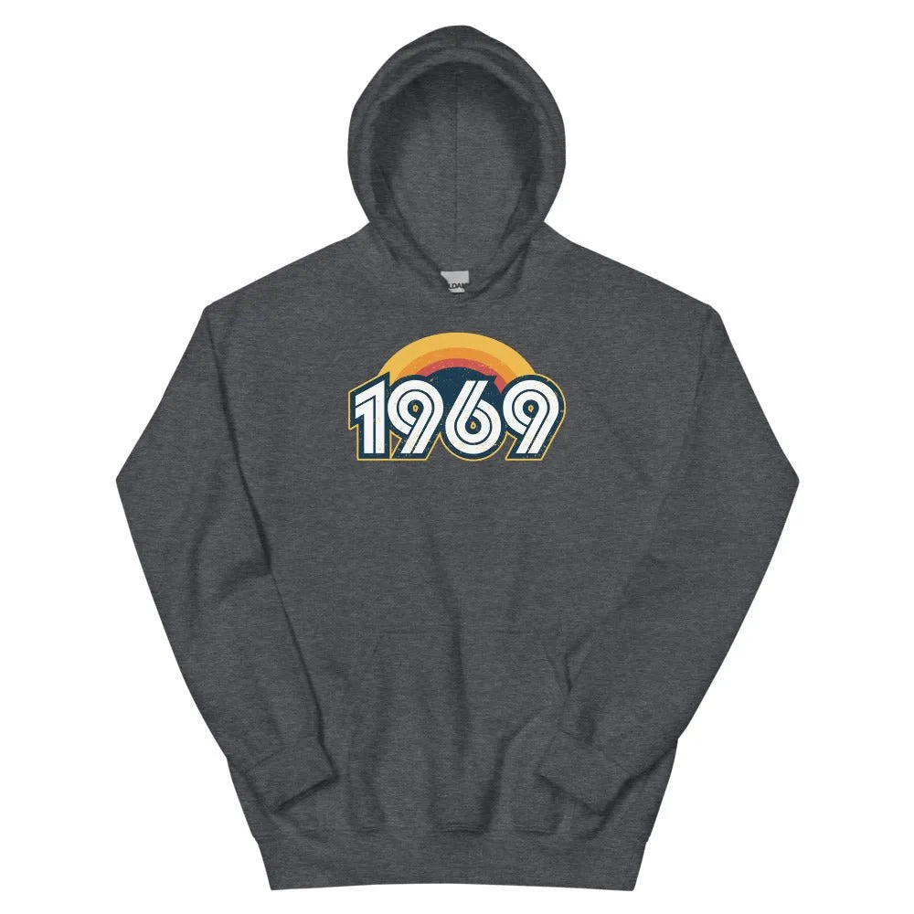 1969 Retro Sunset Unisex Hoodie