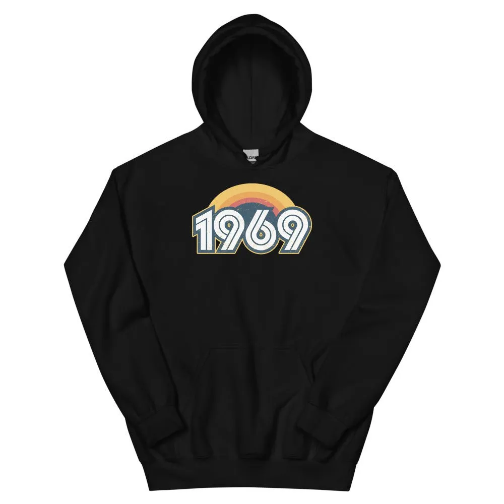 1969 Retro Sunset Unisex Hoodie
