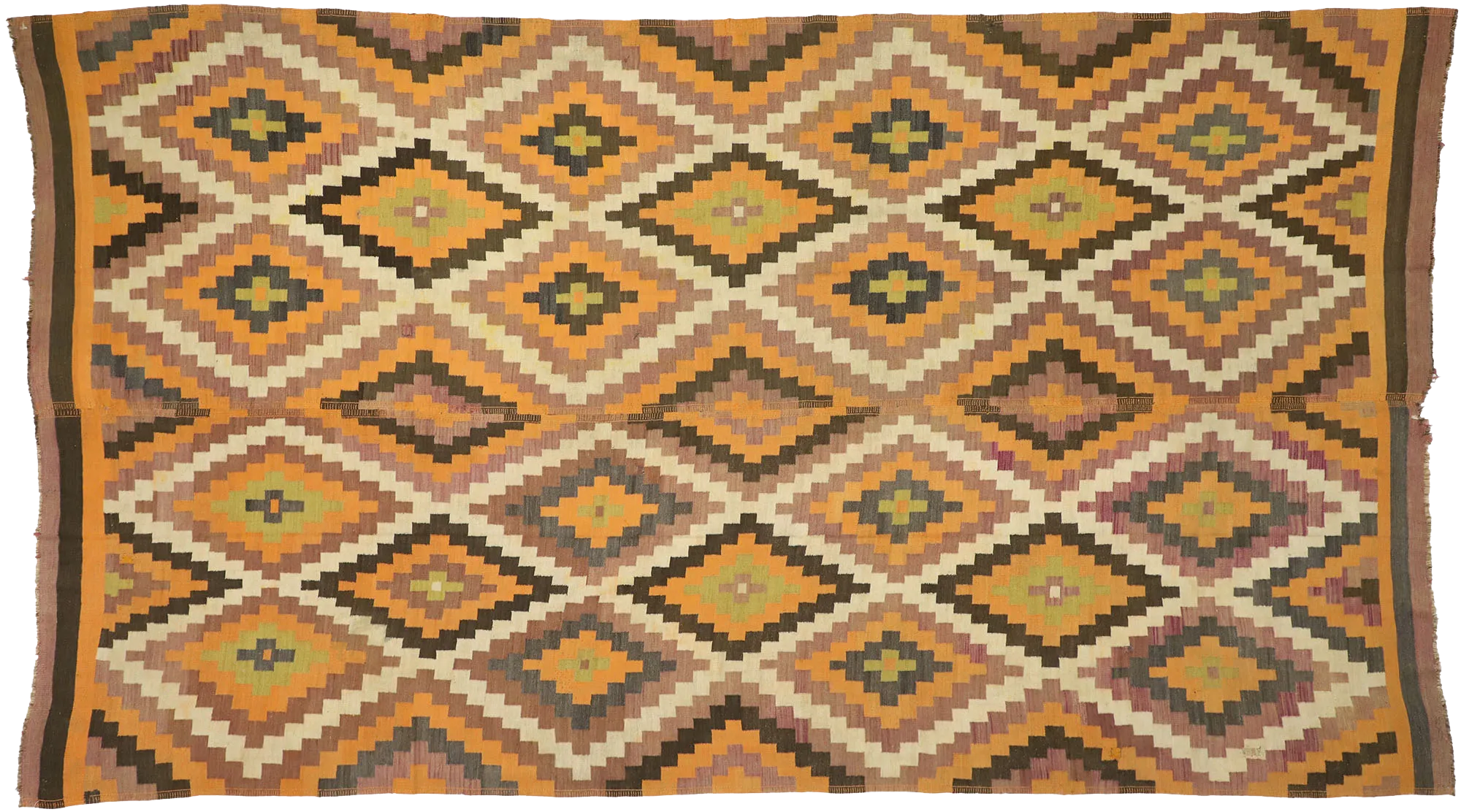 8'5" x 15'2" Antique Kilim Rug