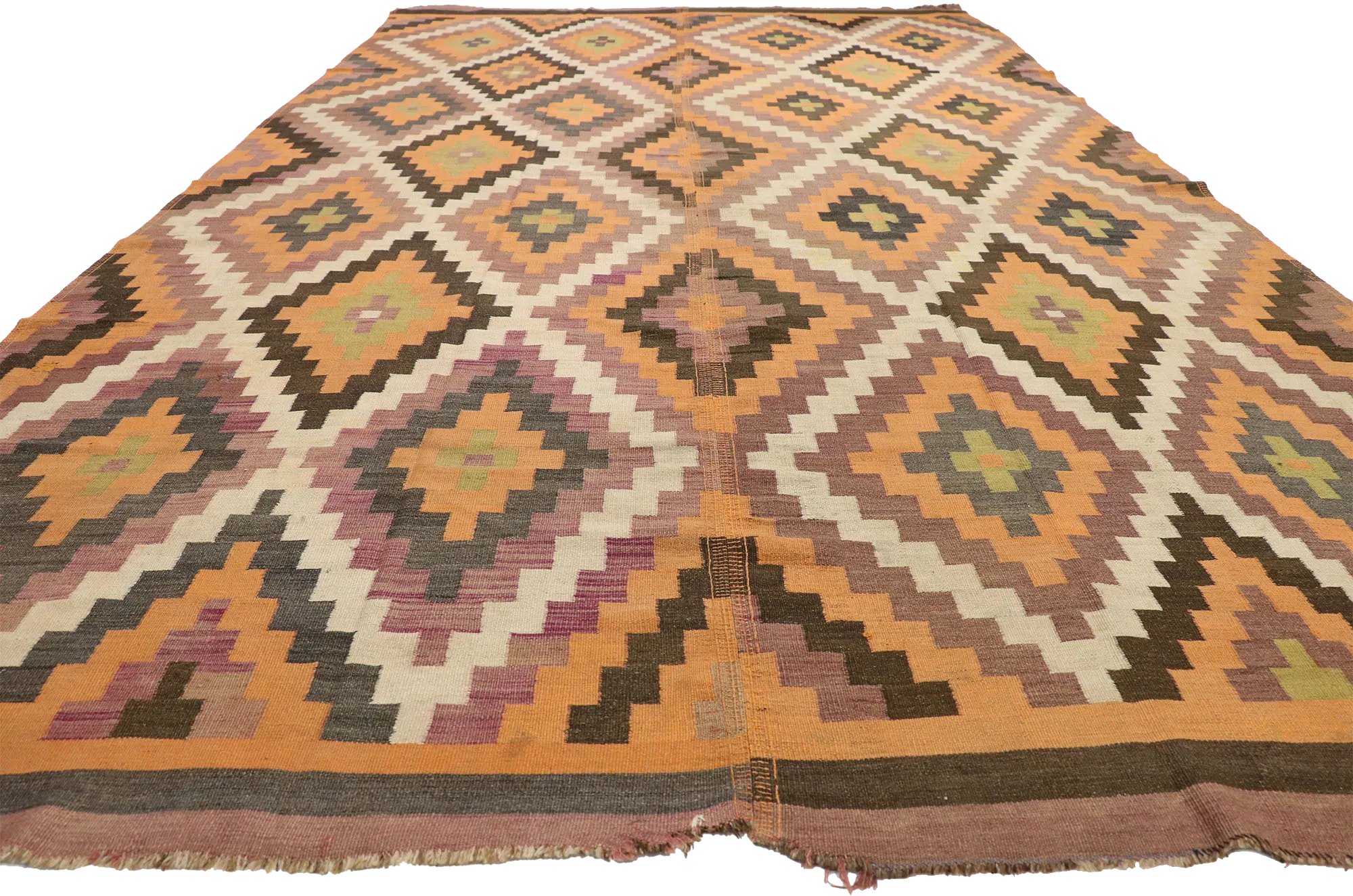 8'5" x 15'2" Antique Kilim Rug