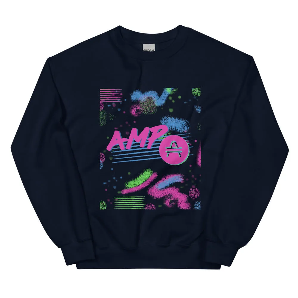 AMP Token Retro Canvas Sweatshirt