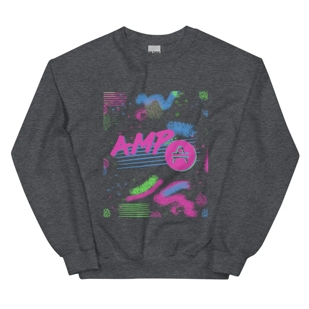 AMP Token Retro Canvas Sweatshirt