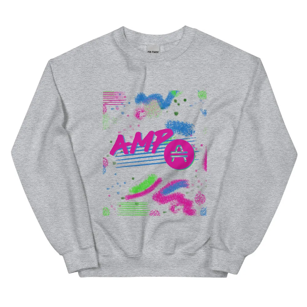AMP Token Retro Canvas Sweatshirt