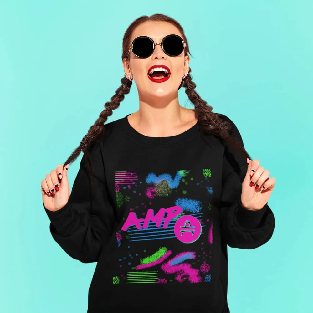 AMP Token Retro Canvas Sweatshirt