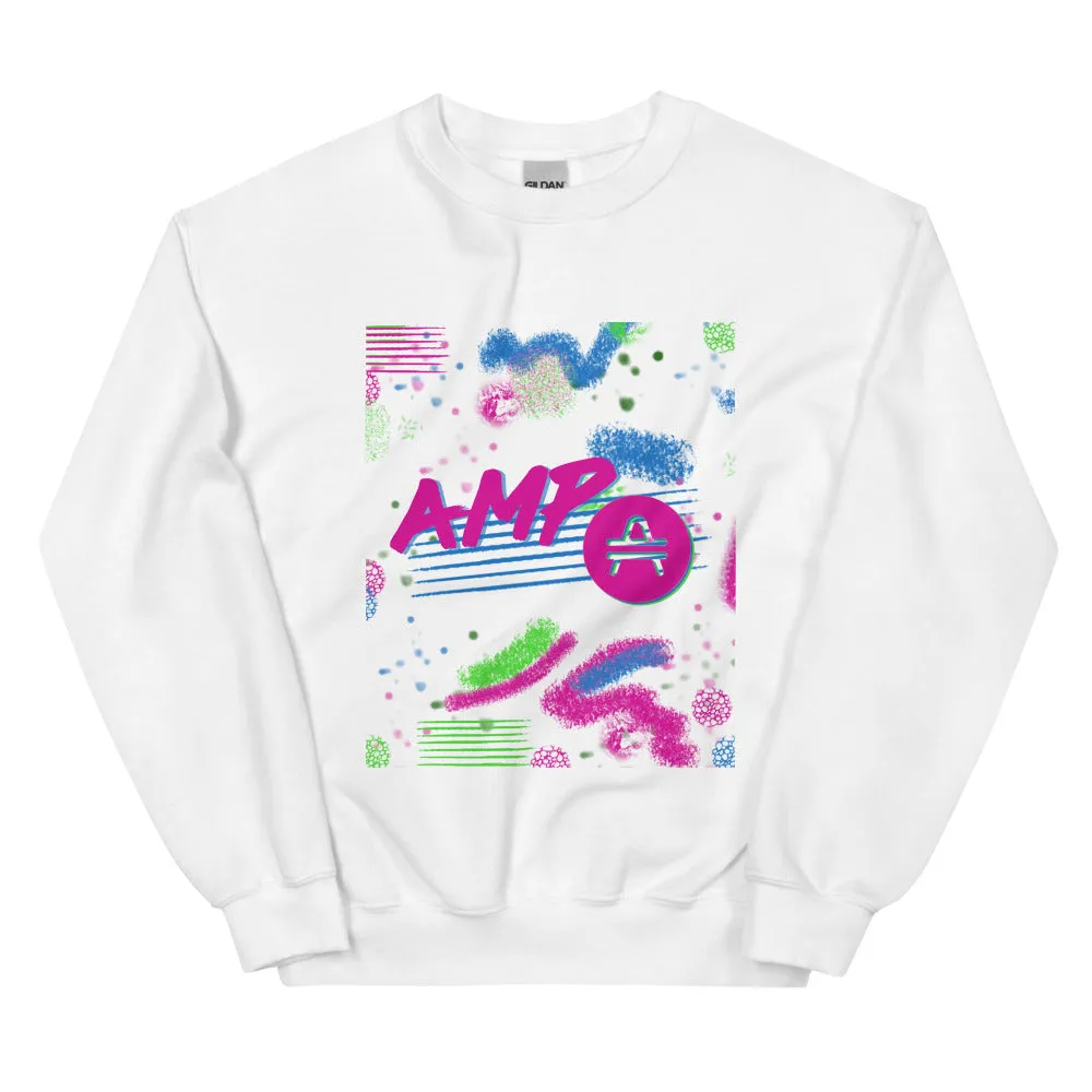 AMP Token Retro Canvas Sweatshirt