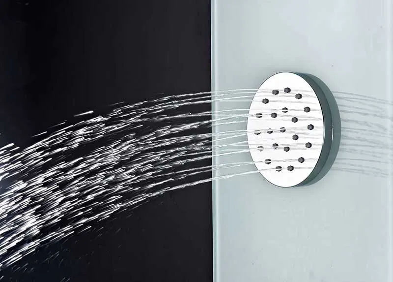 Anzzi MARE Series 60 in. Full Body Shower Panel System with Heavy Rain Shower and Spray Wand in White
