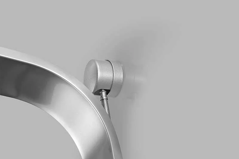 Anzzi Sans 40 in. Full Body Shower Panel with Heavy Rain Shower and Spray Wand in Brushed Steel