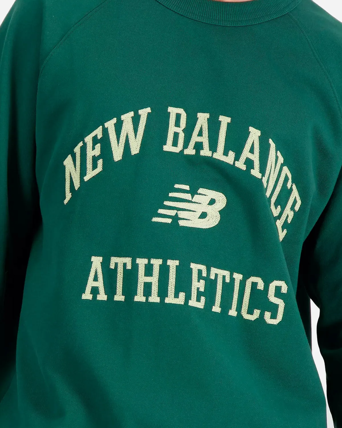 Athletics Varsity Fleece Crewneck - Nightwatch Green