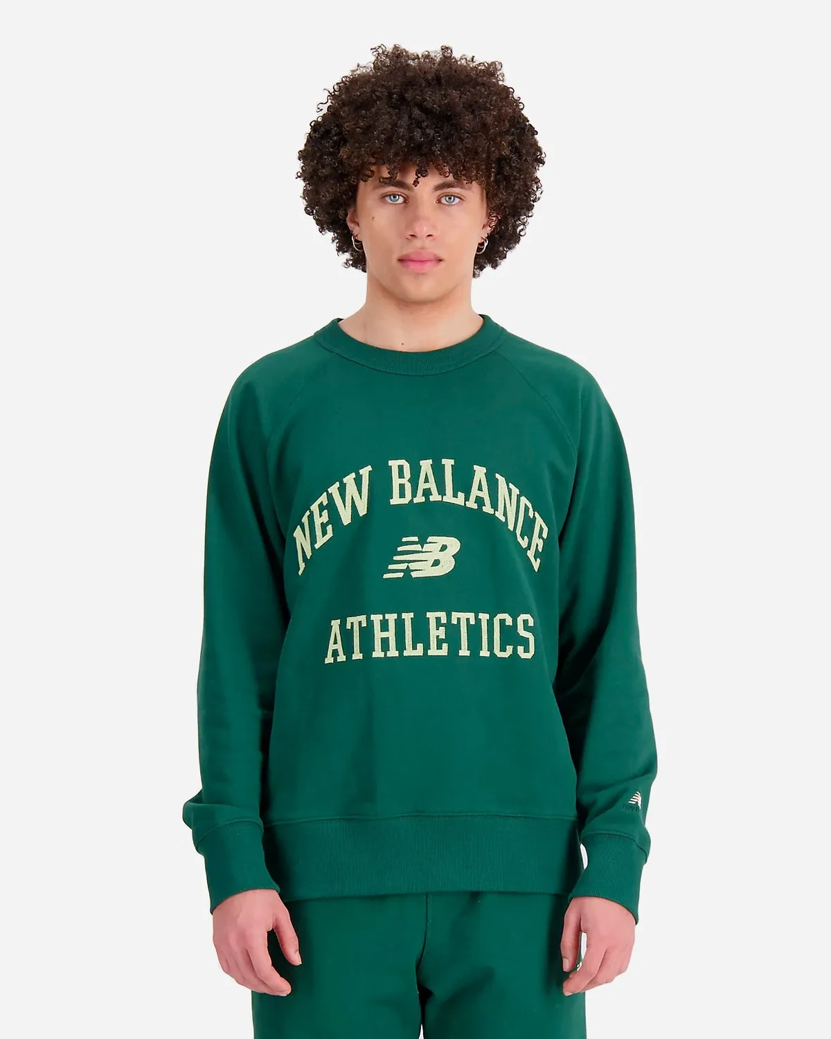 Athletics Varsity Fleece Crewneck - Nightwatch Green