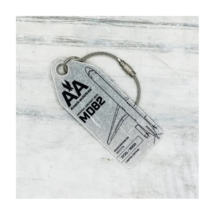 AVIATIONTAG McDonnell Douglas MD82 - N922TW - Silver (American Airlines)