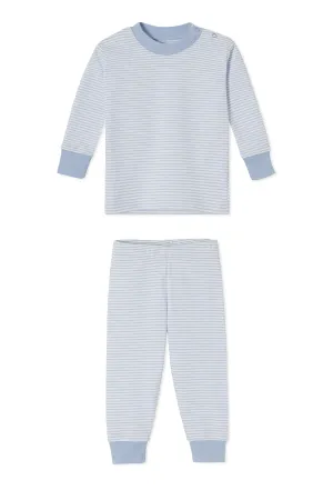 Baby Long-Long Set in French Blue