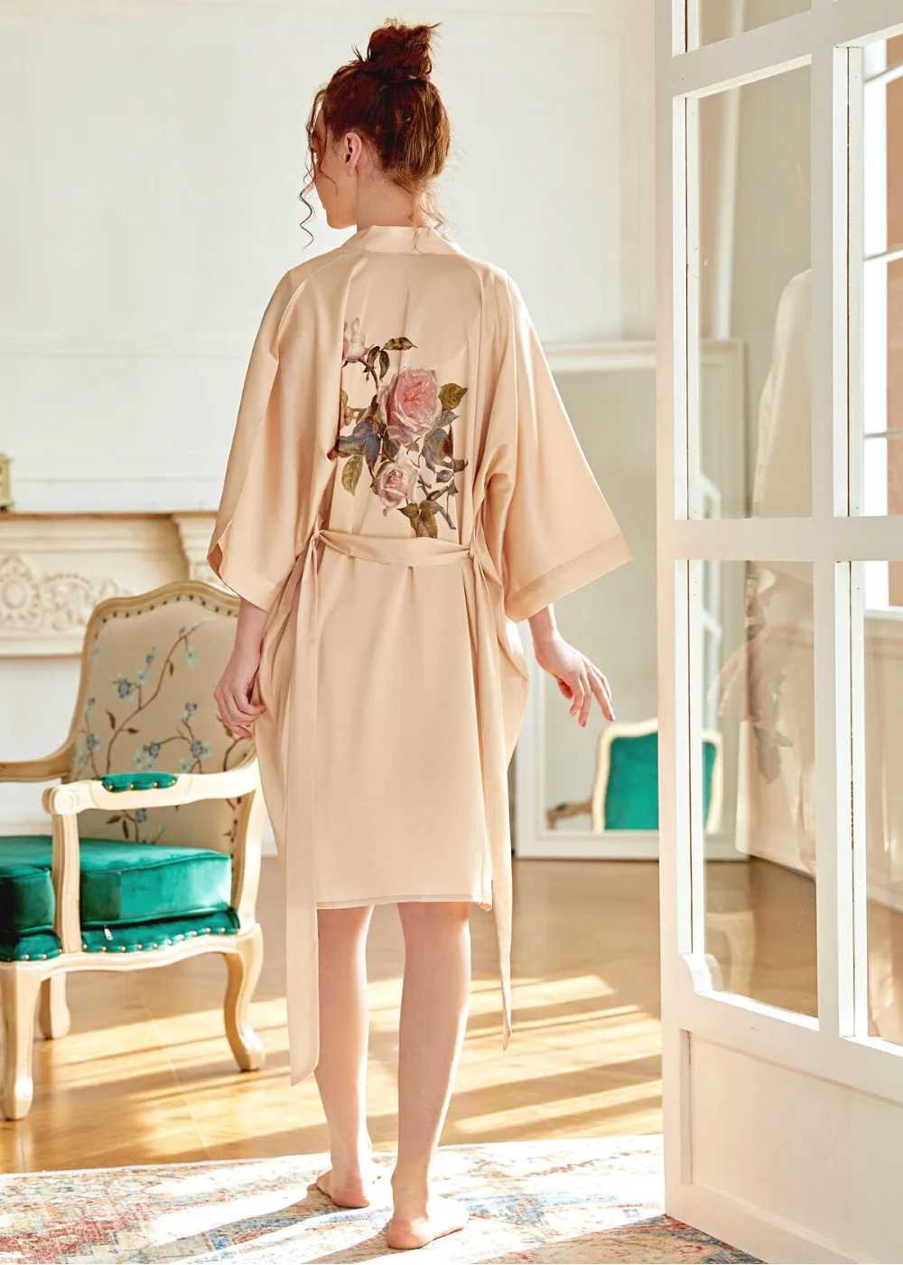 Bara Kimono Robe