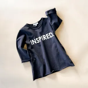 Becca | Inspired | Charcoal Dress