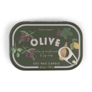 Bistro 4.5oz Printed Tin Candle