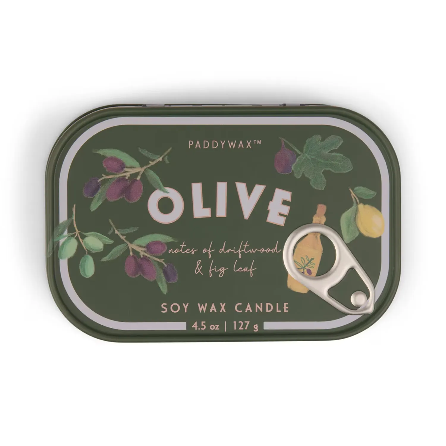 Bistro 4.5oz Printed Tin Candle