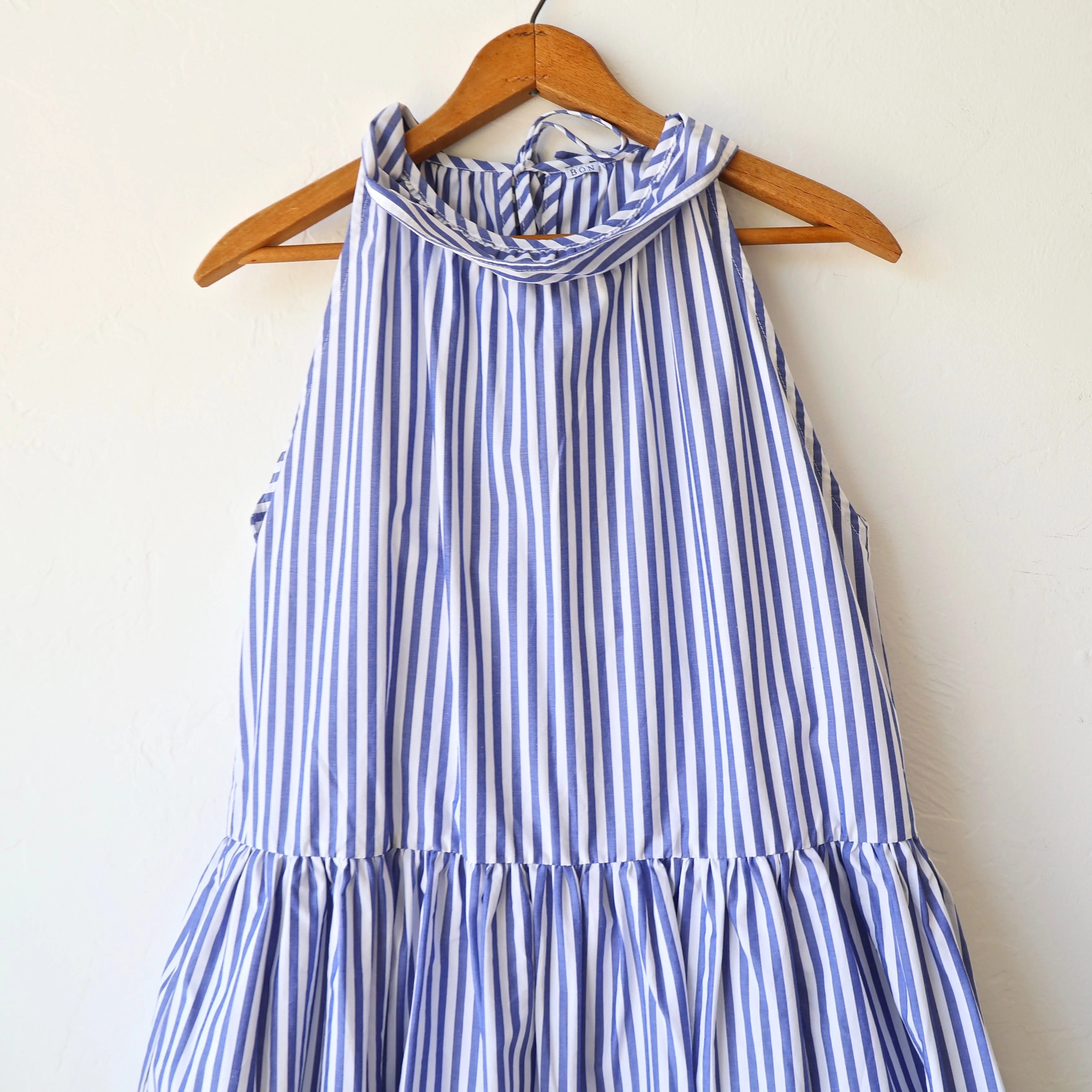 Bon Ruffle Collar Dress