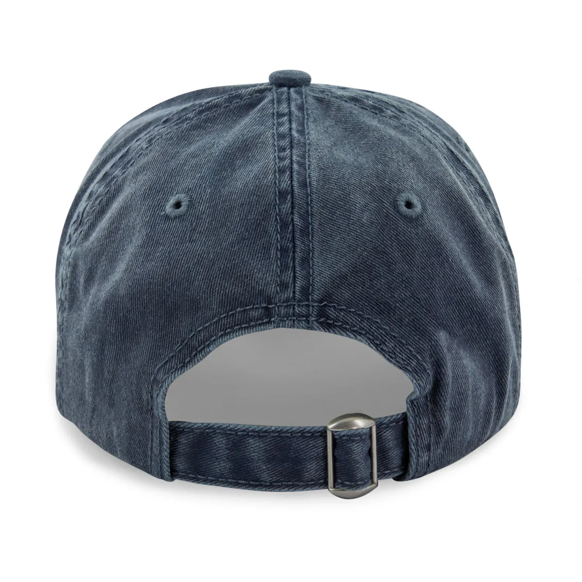 Boston B Skyline Leather Patch Washed Dad Hat