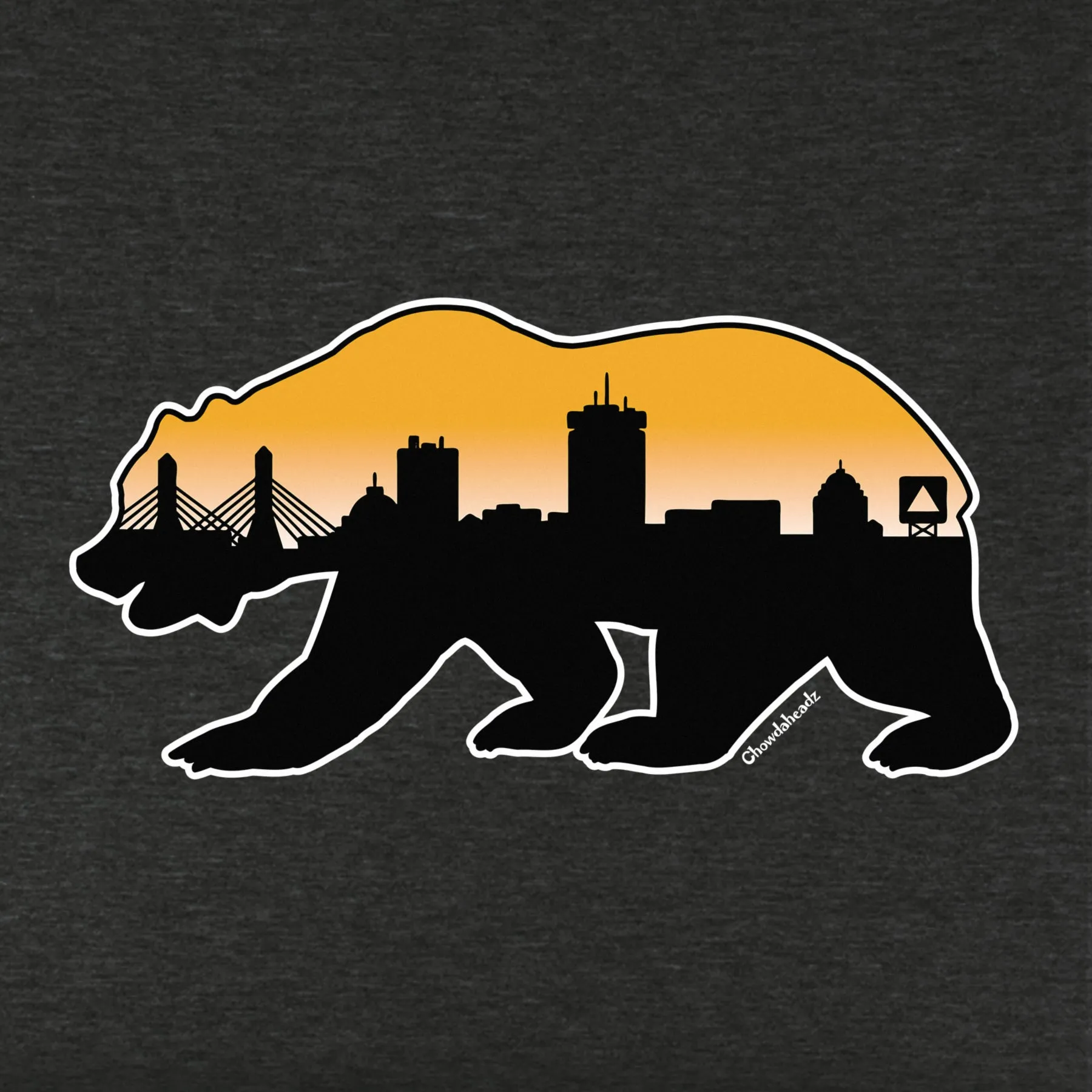 Boston Bear Skyline Youth Hoodie