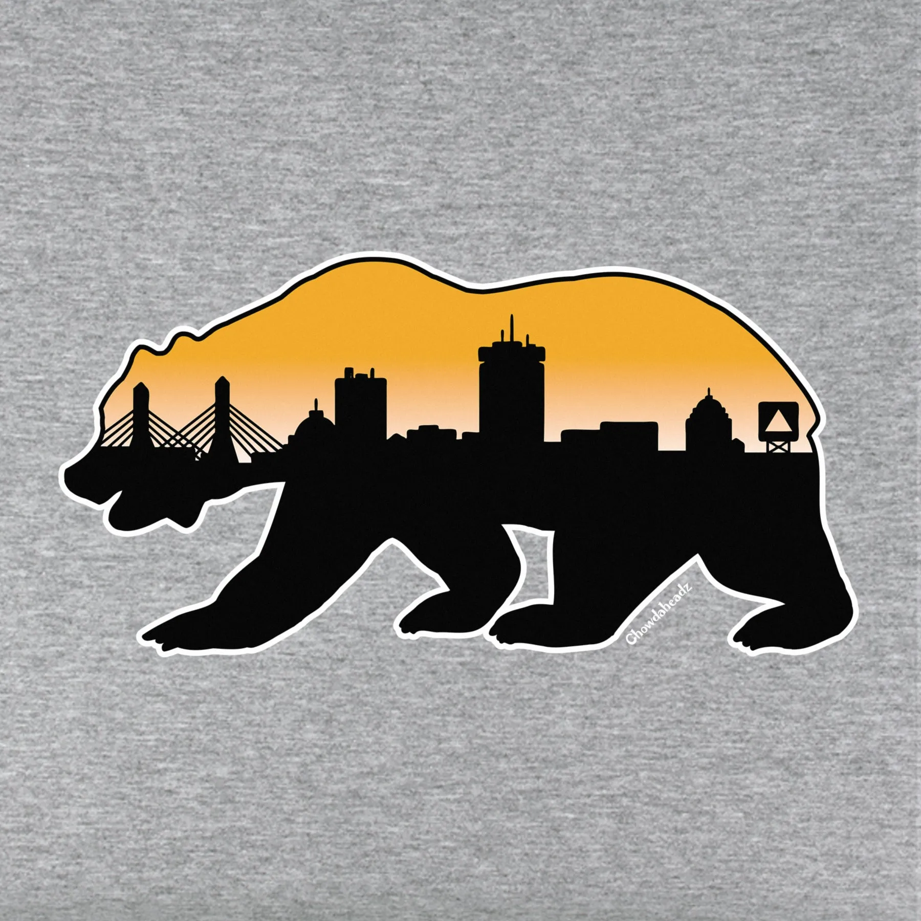 Boston Bear Skyline Youth Hoodie
