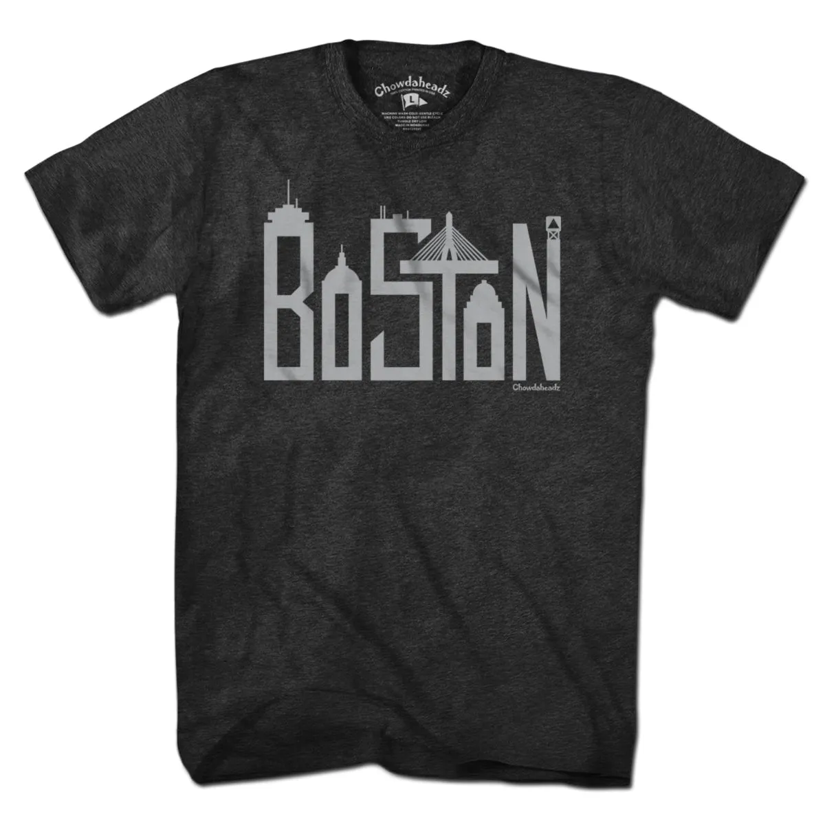Boston Skyline Letters T-shirt