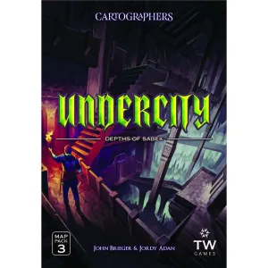 Cartographers Map Pack 3: Undercity – Depths of Sabek