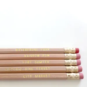 Charleston Hometown Pencil Set