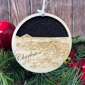 Charleston SC Skyline Ornament