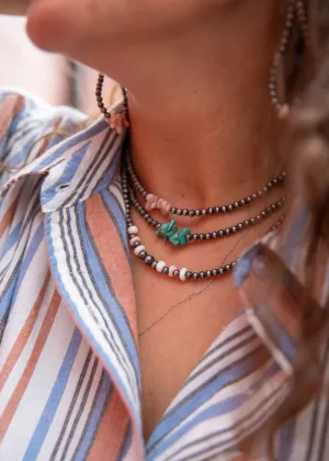 Cienega Springs Sterling Silver Pearl Necklace