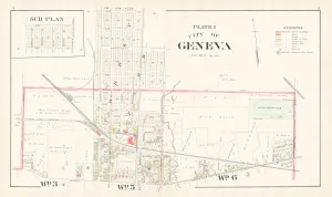 City of Geneva, New York - Plate 1