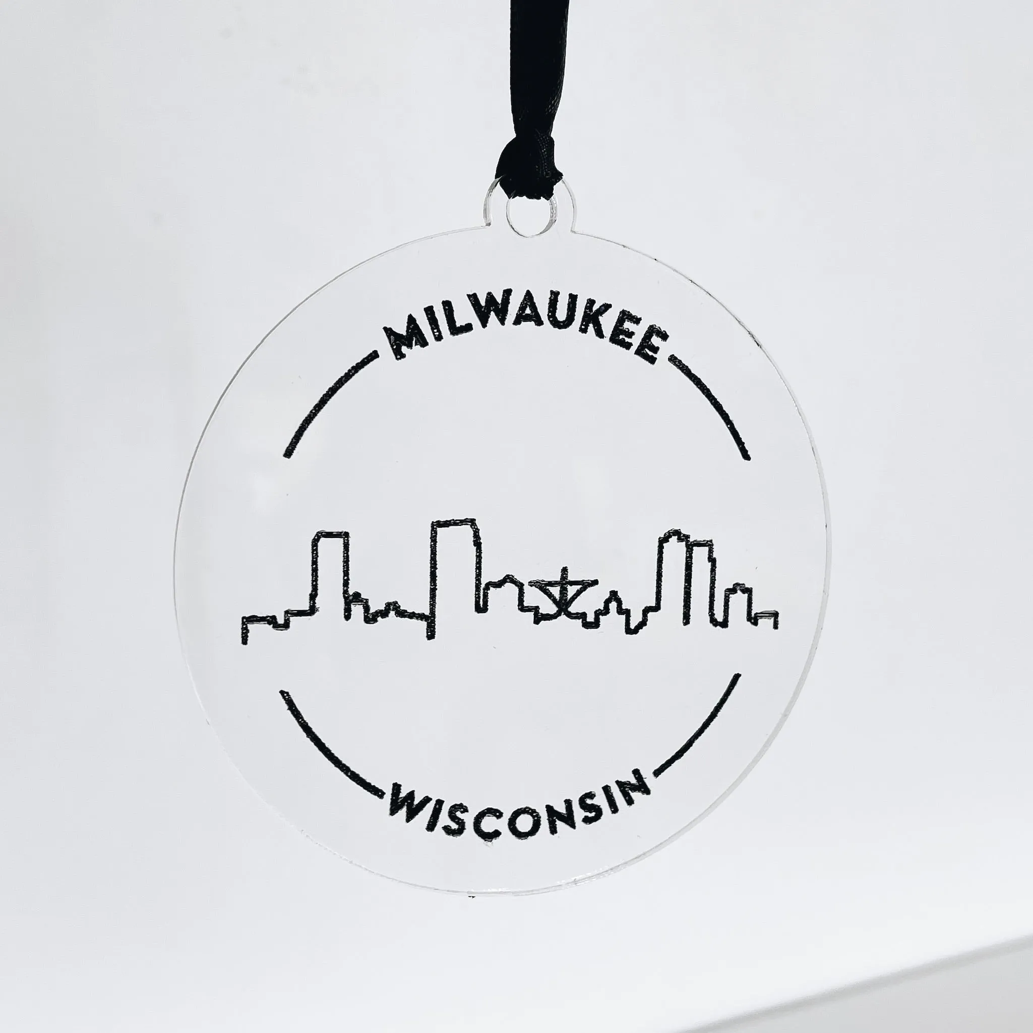 City Skyline Acrylic Ornament