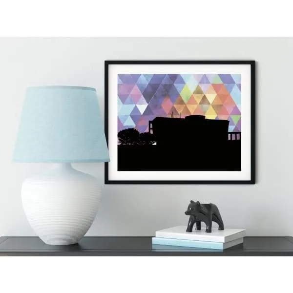 Clearfield, Utah geometric skyline