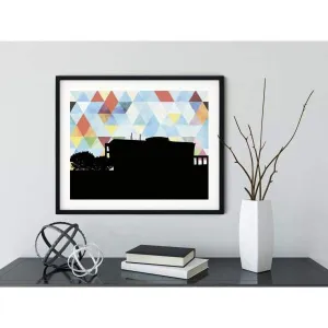 Clearfield, Utah geometric skyline
