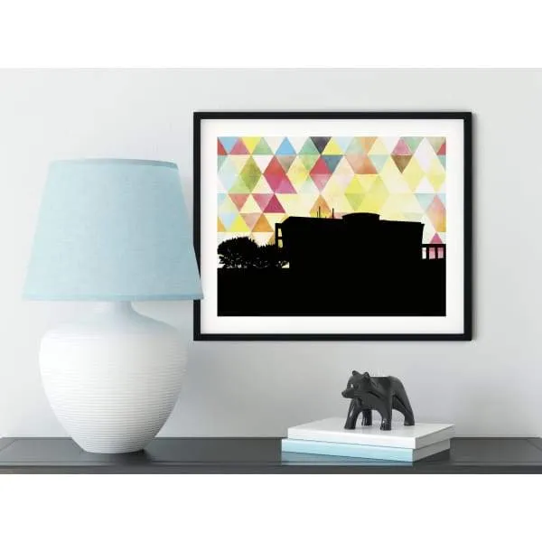 Clearfield, Utah geometric skyline