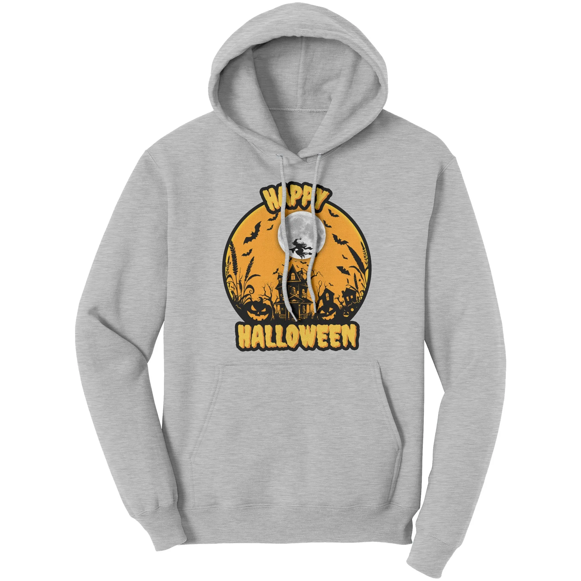 Comfort Colors Happy Halloween Hoodie, Retro Halloween Hoodie, Spooky Season Hoodie, Unisex Halloween Gift For Her, Womens Halloween Hoodie