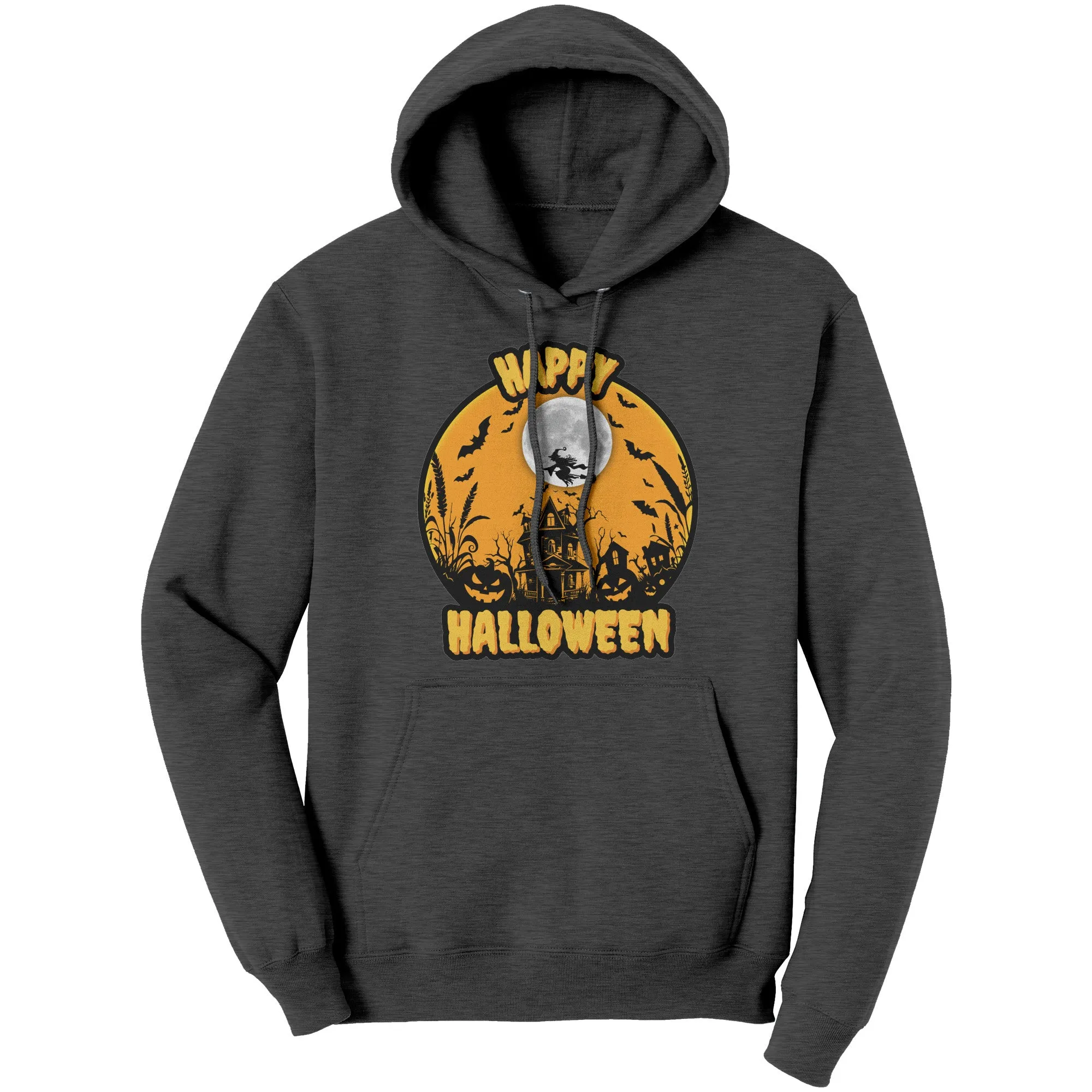 Comfort Colors Happy Halloween Hoodie, Retro Halloween Hoodie, Spooky Season Hoodie, Unisex Halloween Gift For Her, Womens Halloween Hoodie