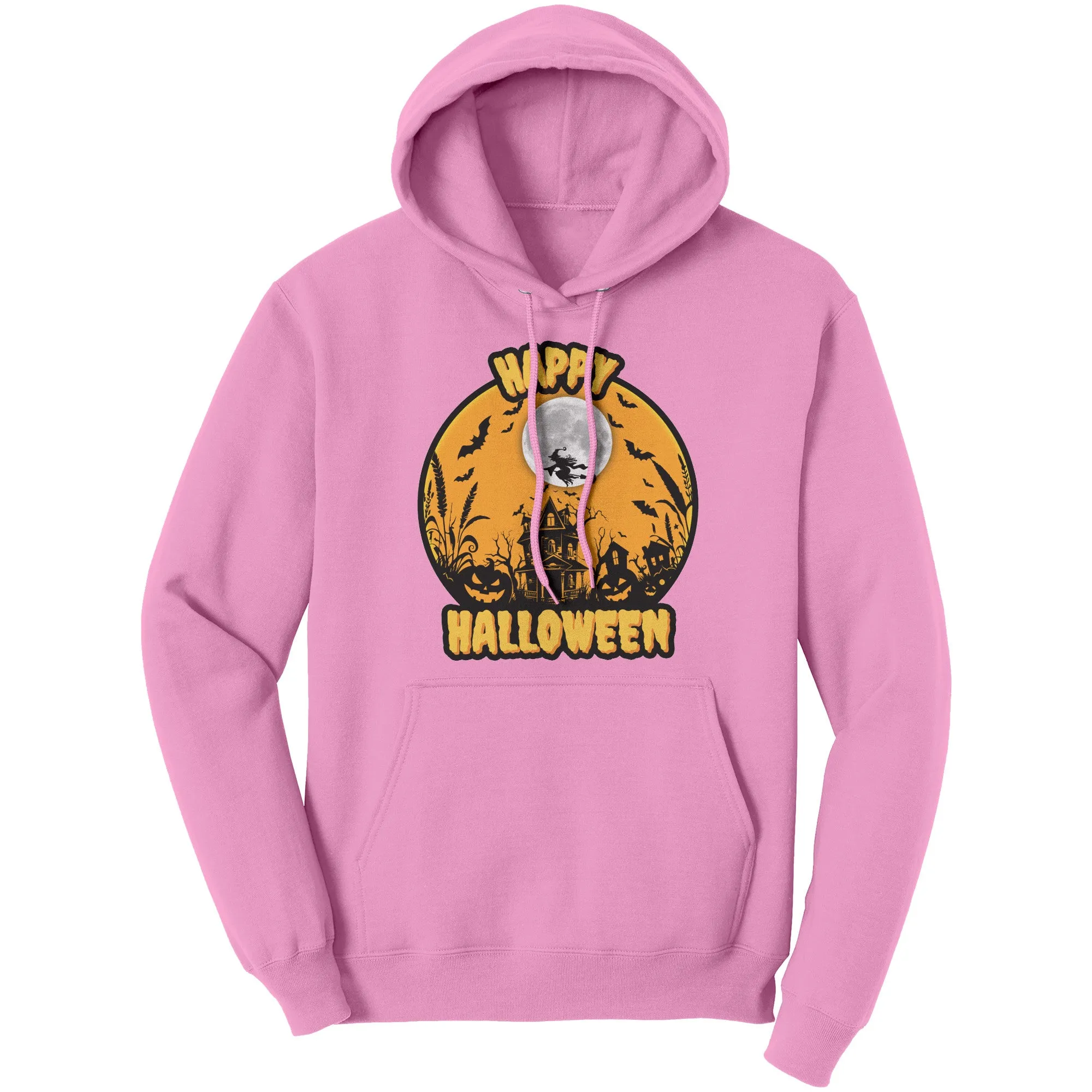 Comfort Colors Happy Halloween Hoodie, Retro Halloween Hoodie, Spooky Season Hoodie, Unisex Halloween Gift For Her, Womens Halloween Hoodie
