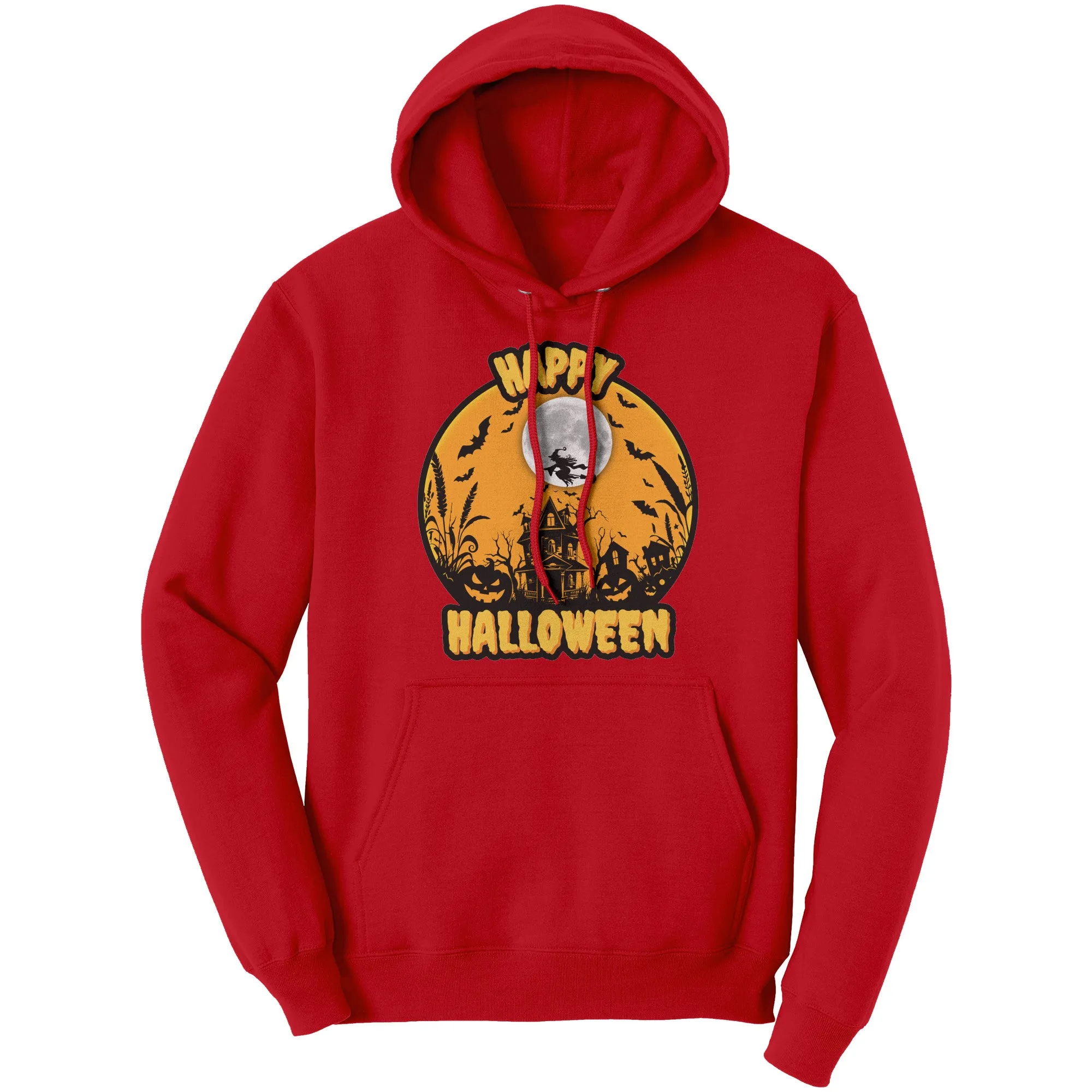 Comfort Colors Happy Halloween Hoodie, Retro Halloween Hoodie, Spooky Season Hoodie, Unisex Halloween Gift For Her, Womens Halloween Hoodie