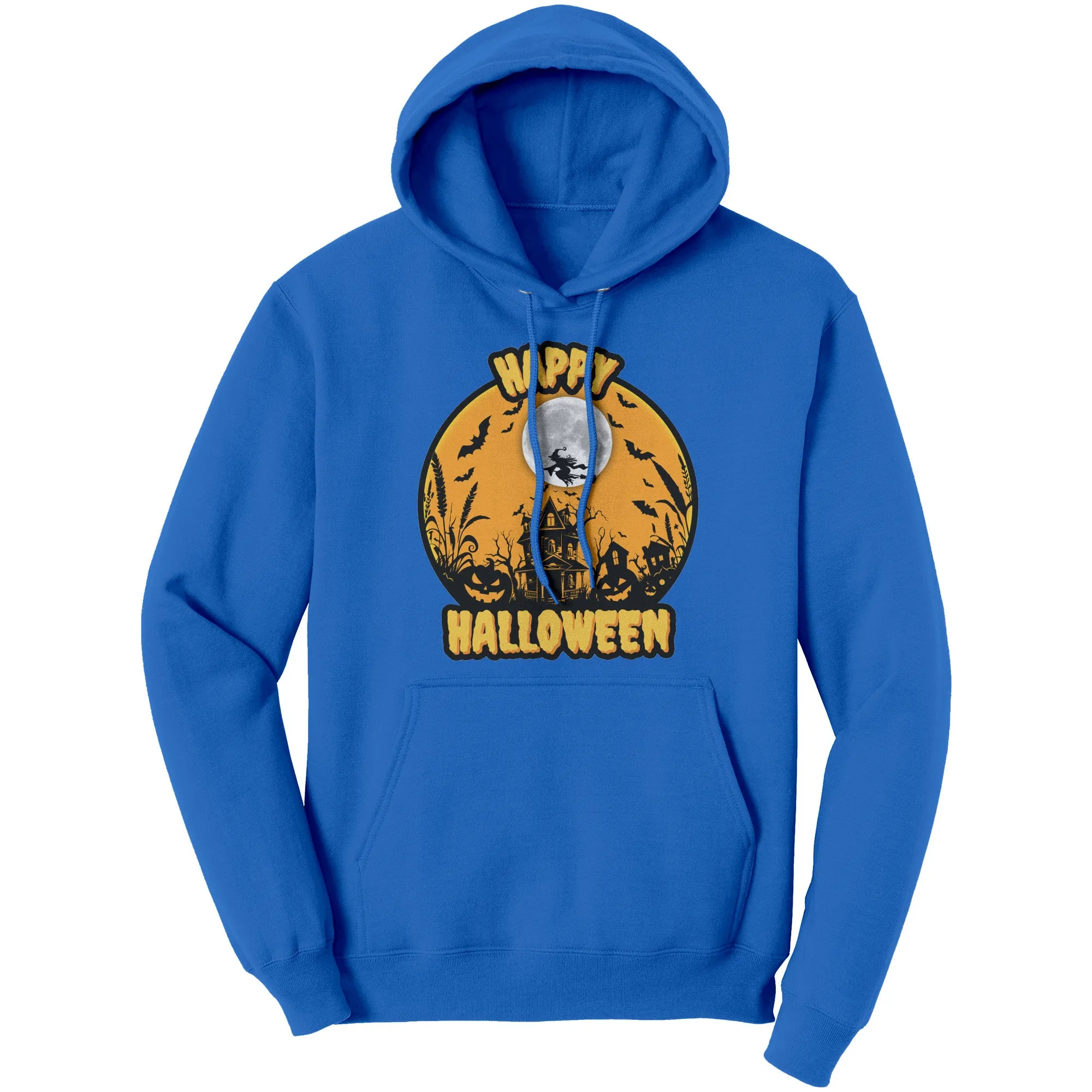 Comfort Colors Happy Halloween Hoodie, Retro Halloween Hoodie, Spooky Season Hoodie, Unisex Halloween Gift For Her, Womens Halloween Hoodie