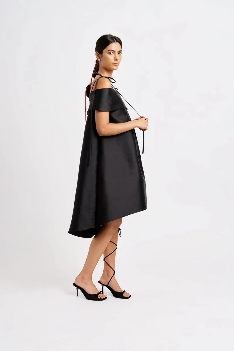 CORA Trapeze Dress | Black