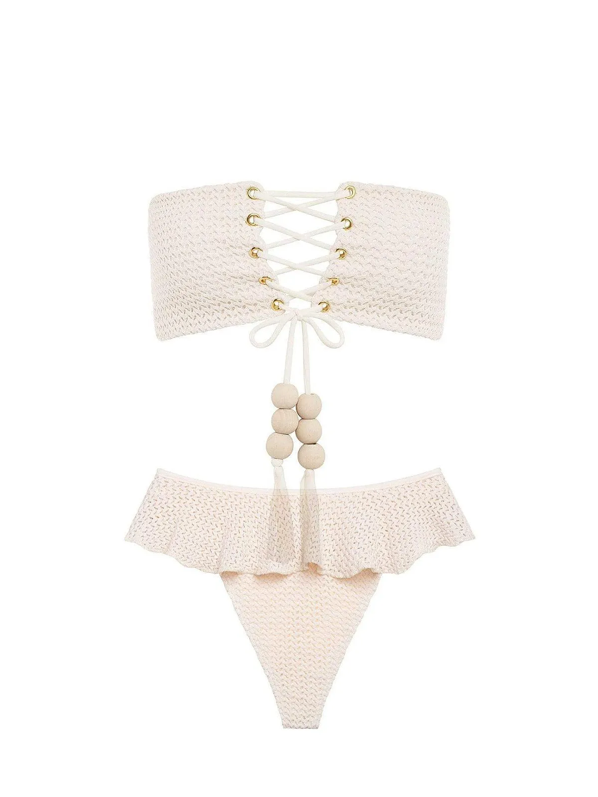 Corset-Tamarindo Ruffle Bikini