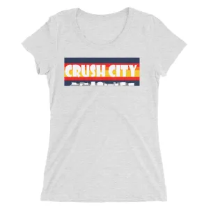 Crush City Skyline Ladies' short sleeve t-shirt