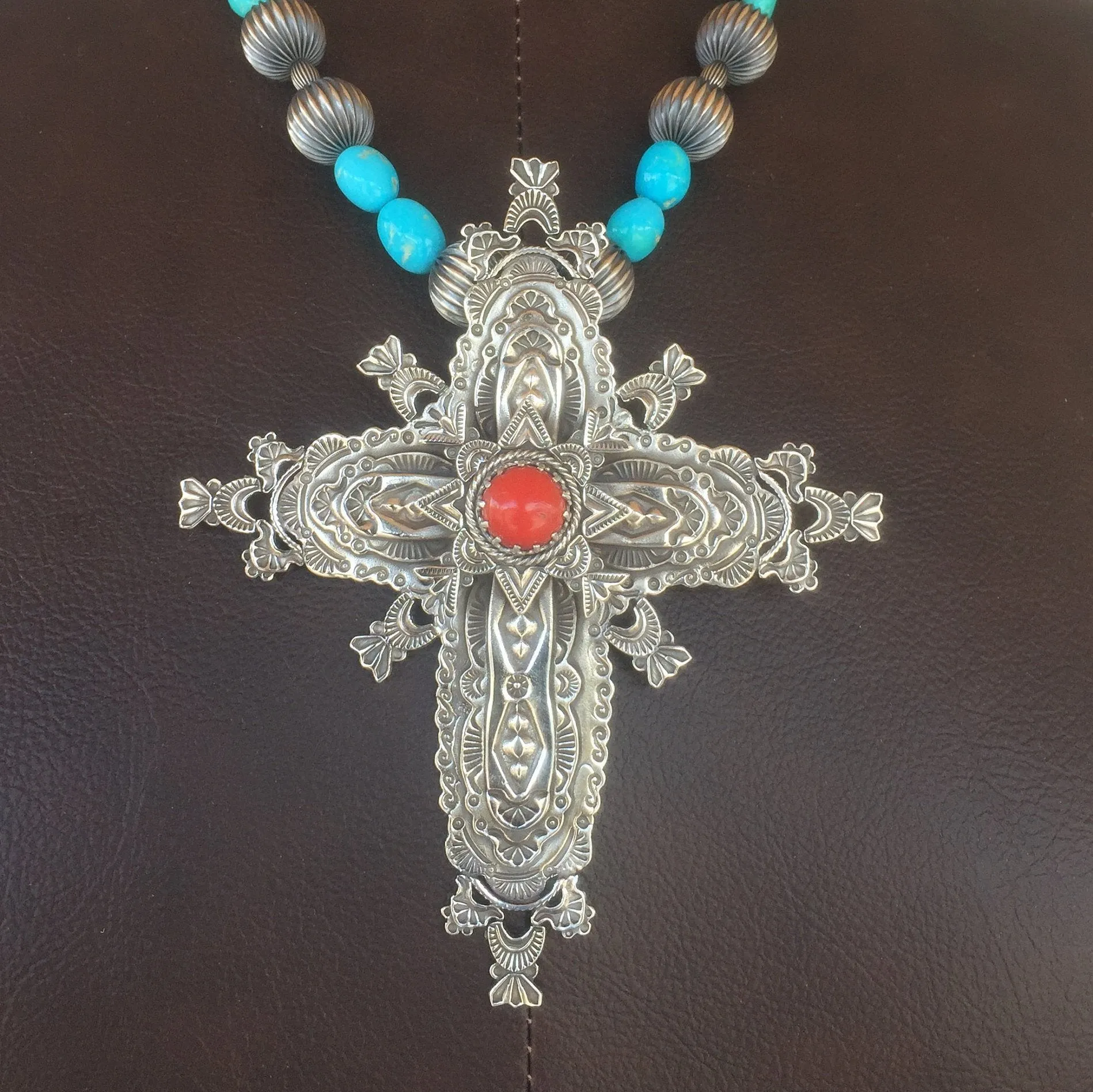 CX74 Cruz de Nuestro Padre Pendant